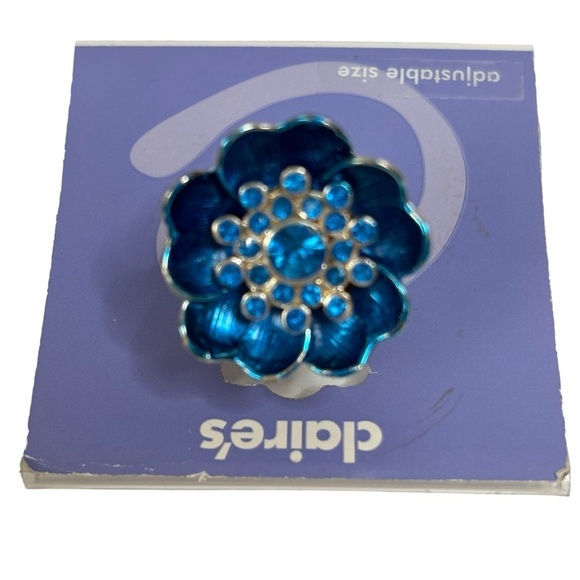 Sally Hansen Salon Effects Real Nail Polish Strips Flower & Claire’s Blue Ring - Picture 3 of 9